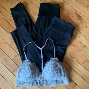 Aerie legging/bra bundle